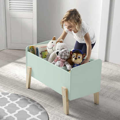 Vipack Speelgoedkist Kiddy hout mintgroen