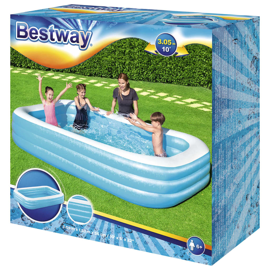 Bestway Zwembad opblaasbaar 305x183x56 cm