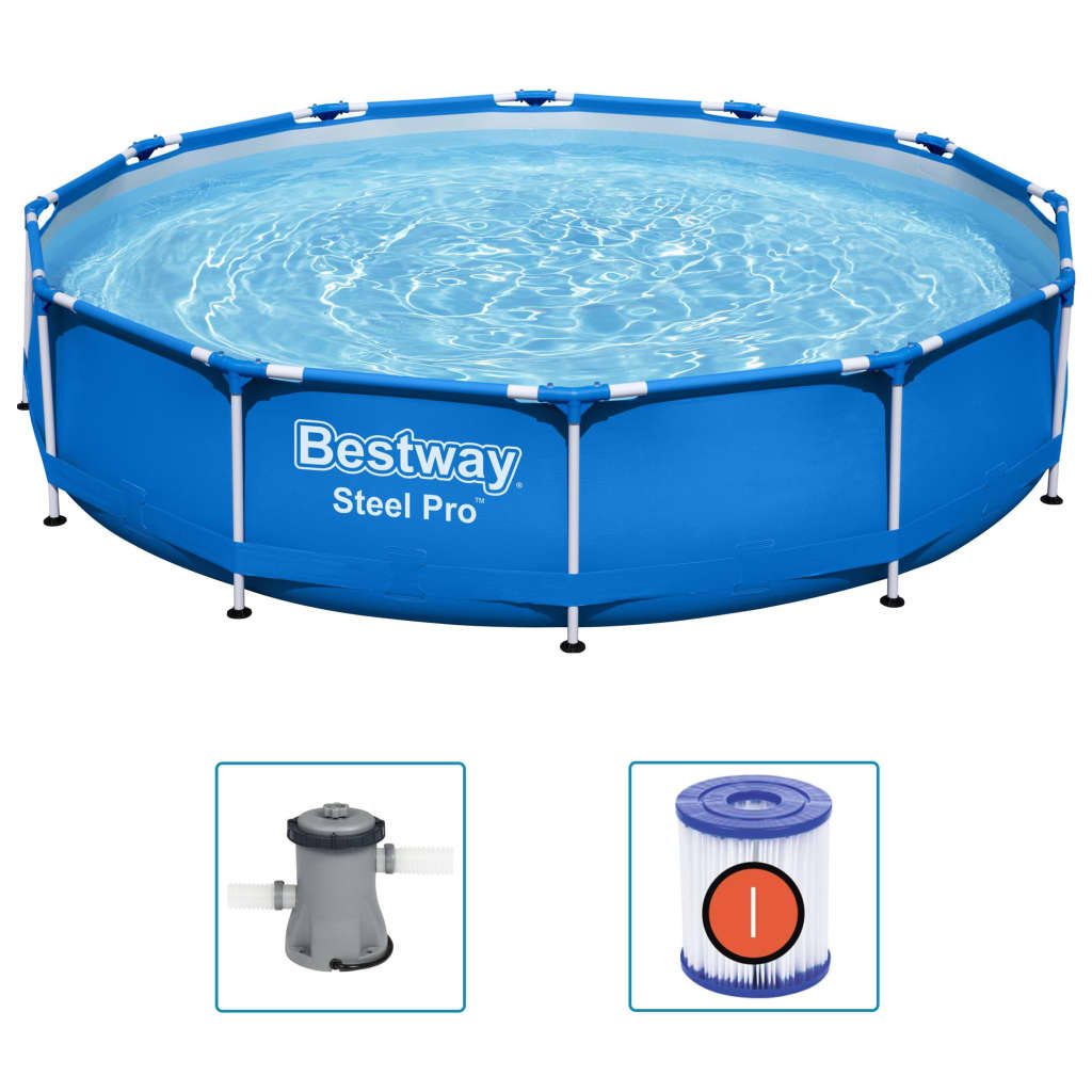 Bestway Framezwembad Steel Pro 366x76 cm