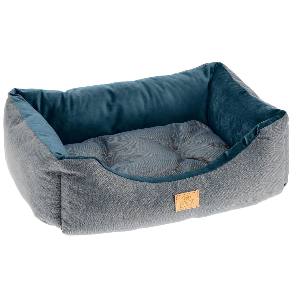 Ferplast Hondenbed en kattenbed Chester 80 blauw