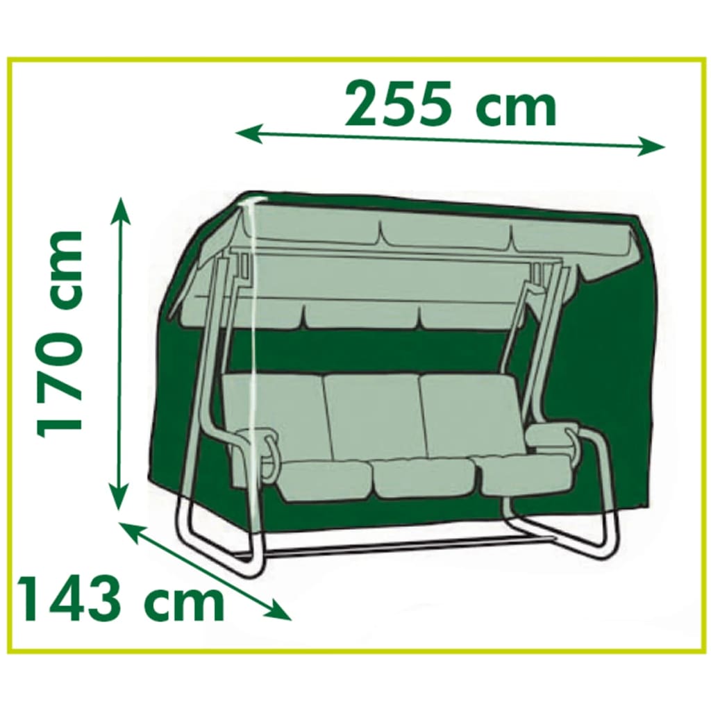 Nature Tuinmeubelhoes voor schommelbanken 255x170x143 cm