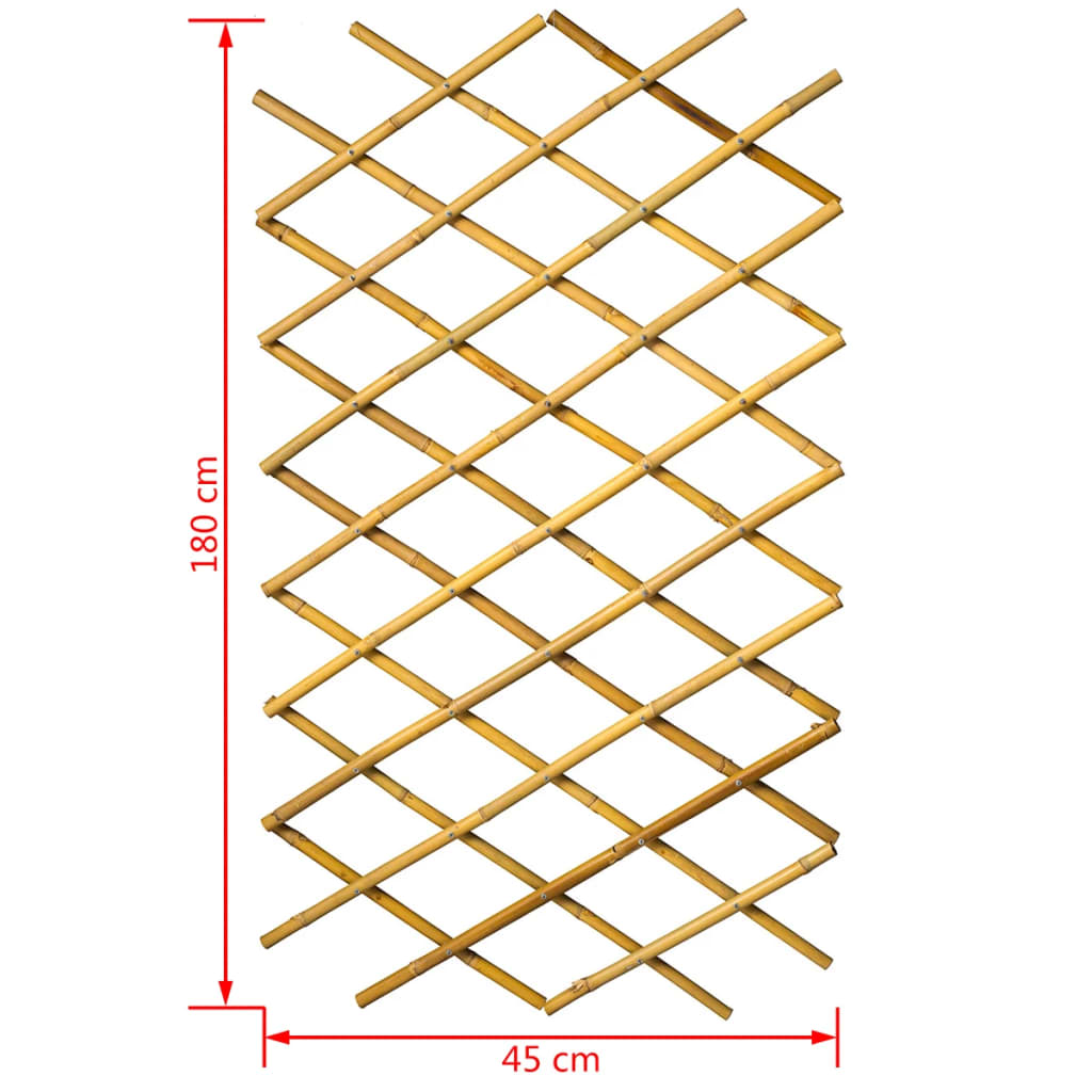 Nature tuinlatwerk voor tuin 45x180 cm bamboe 6040720