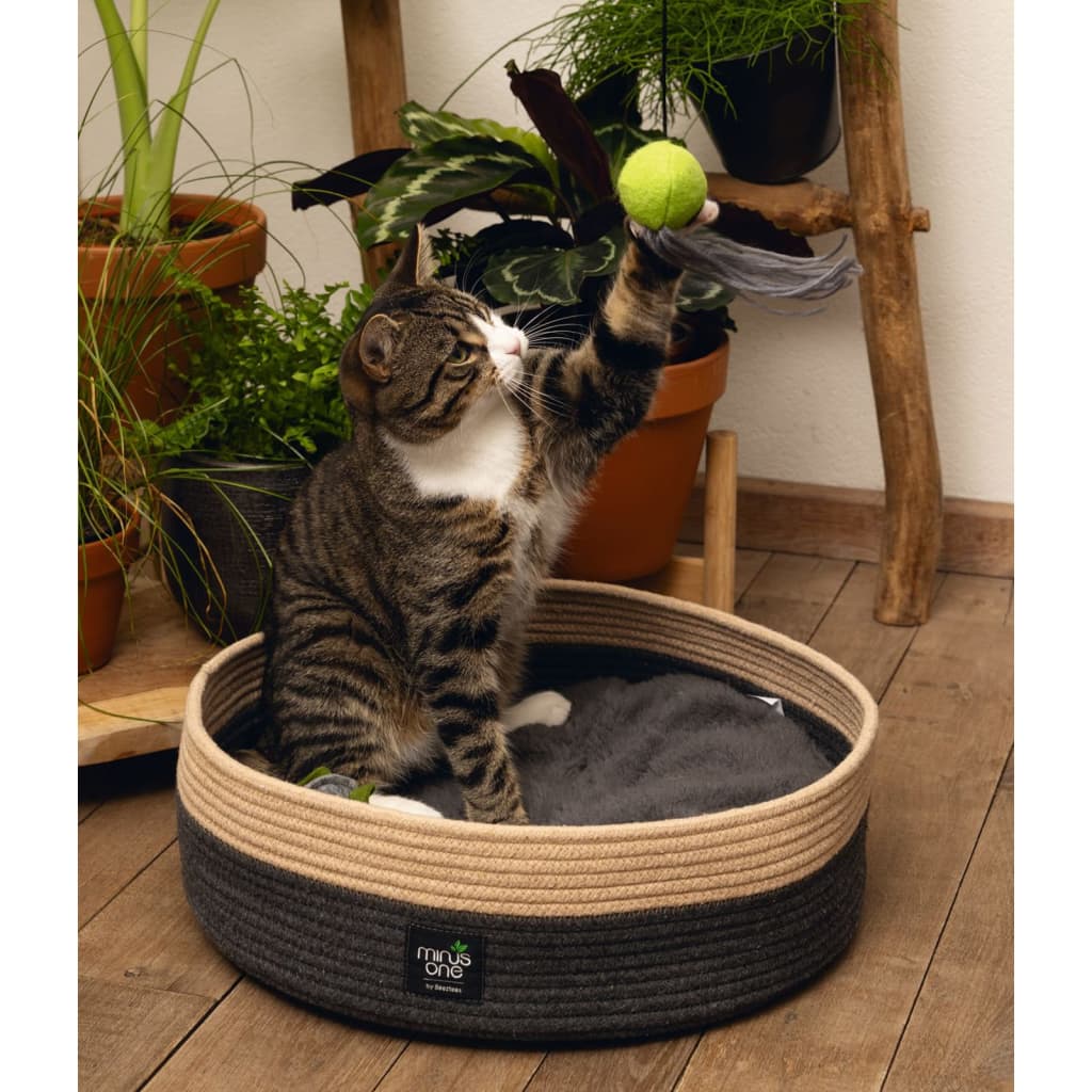 Beeztees Kattenmand Minus One Xana 45x14 cm grijs en bruin