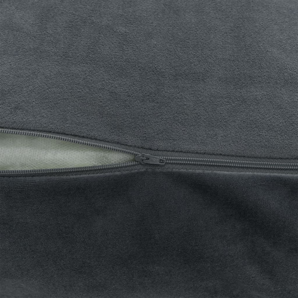 Madison Hondenkussen Velvet 100x70x15 cm grijs