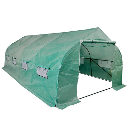 Tuinkas walk-in draagbare polytunnel met stalen frame 18 m²