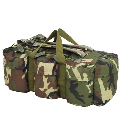 Plunjezak 3-in-1 legerstijl 90 L camouflage