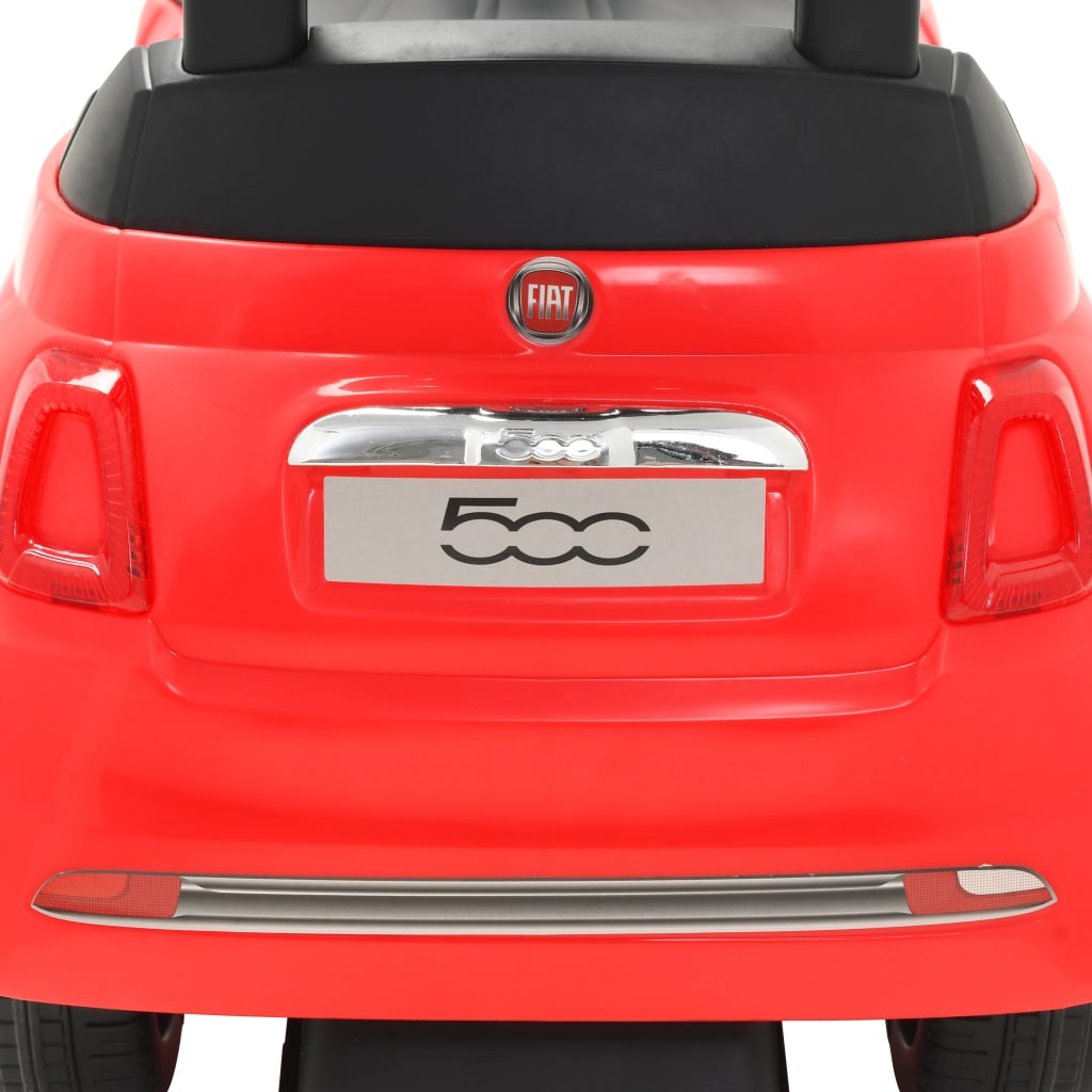 Loopauto Fiat 500 rood