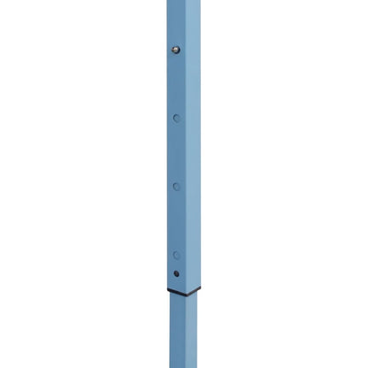 Vouwtent pop-up met 8 zijwanden 3x9 m blauw