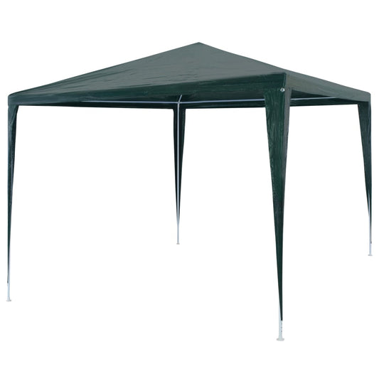 Partytent 3x3 m PE groen