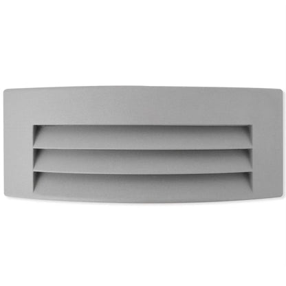 Wandlamp buiten grijs aluminium