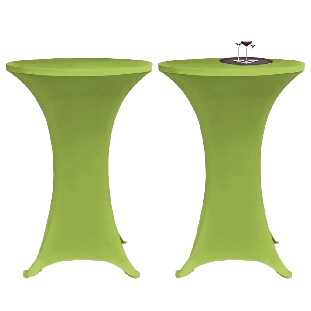 Tafelhoes stretch 2 stuks 60 cm groen