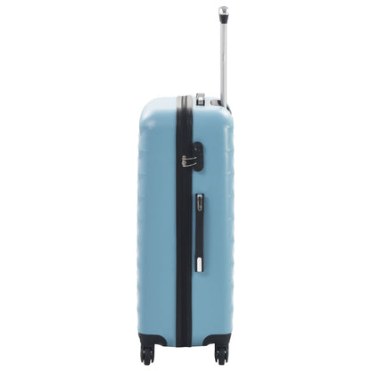 3-delige Harde kofferset ABS blauw