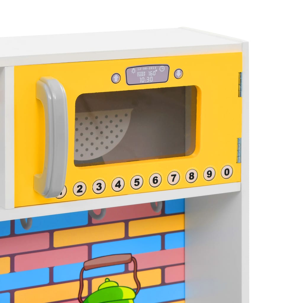 Kinderspeelkeuken 80x30x85 cm MDF meerkleurig