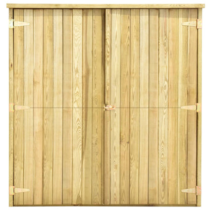 Tuinschuur 163x50x171 cm geïmpregneerd grenenhout