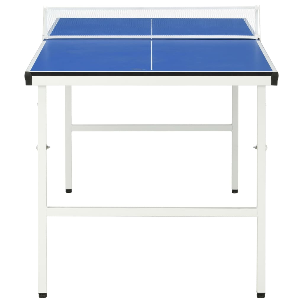 Tafeltennistafel met net 5 feet 152x76x66 cm blauw