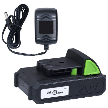 Accubladblazer met accu 20 V 1500 mAh Li-ion