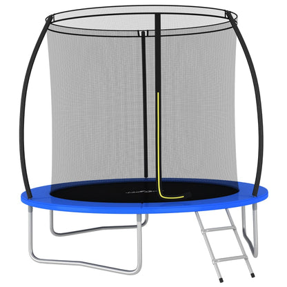 Trampolineset rond 100 kg 244x55 cm