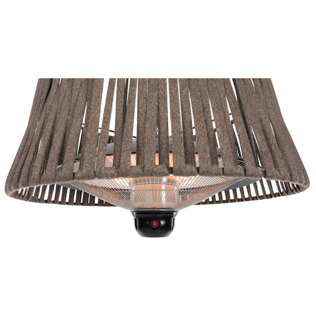 Sunred Hangende verwarmer Artix Corda 1800 W halogeen bruin