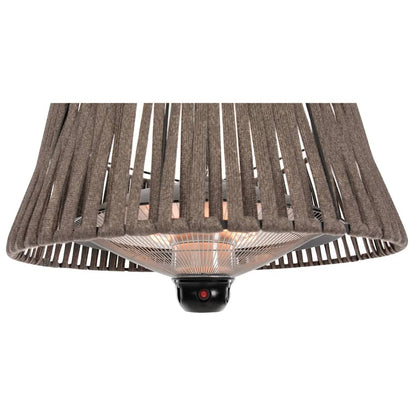 Sunred Hangende verwarmer Artix Corda 1800 W halogeen bruin