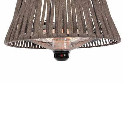 Sunred Hangende verwarmer Artix Corda 1800 W halogeen bruin