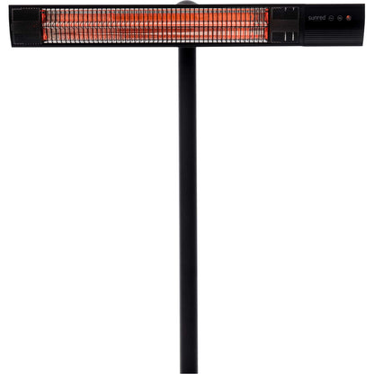 Sunred Verwarmer Royal Diamond Dark 2500 W Rose Gold Carbon zwart