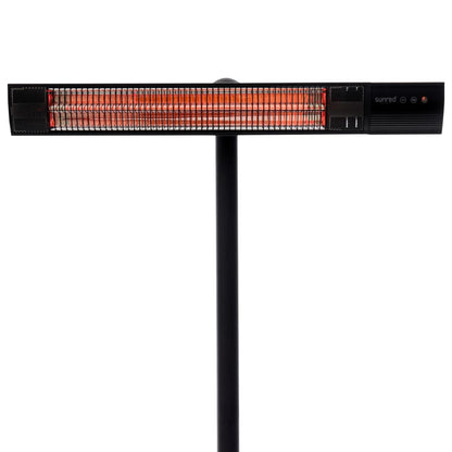 Sunred Verwarmer Royal Diamond Dark 2500 W Rose Gold Carbon zwart