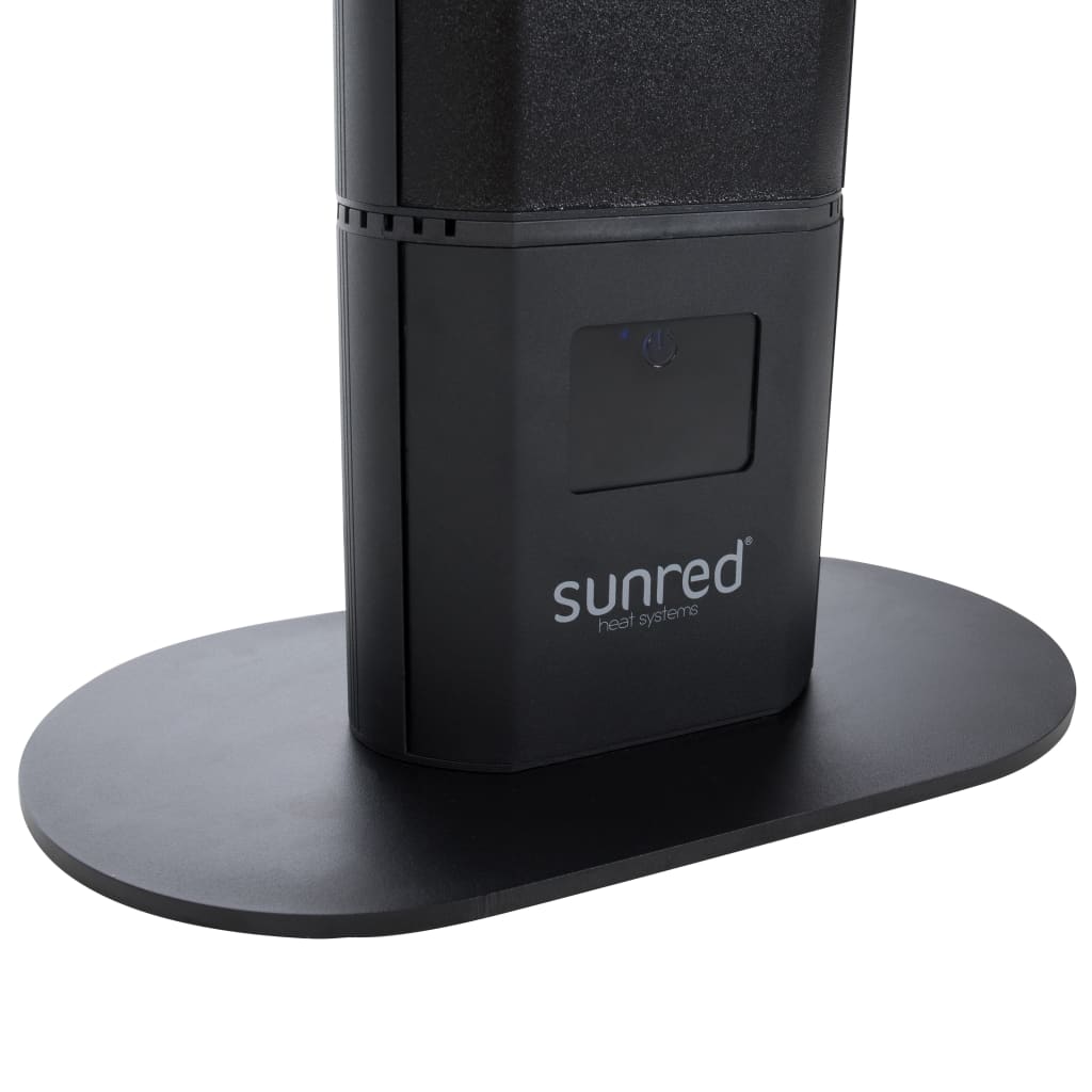 Sunred Patioverwarmer Royal Diamond Dark 3000 W Rose Gold Carbon zwart