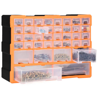 Organiser met 40 lades 52x16x37,5 cm