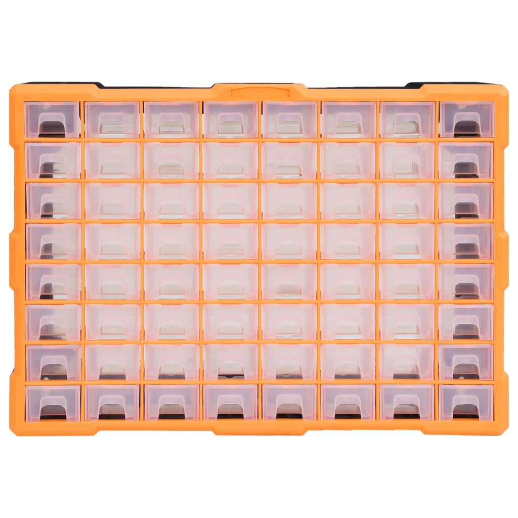 Organiser met 64 lades 52x16x37,5 cm