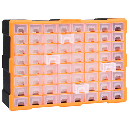 Organiser met 64 lades 52x16x37,5 cm