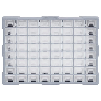 Organiser met 64 lades 52x16x37,5 cm