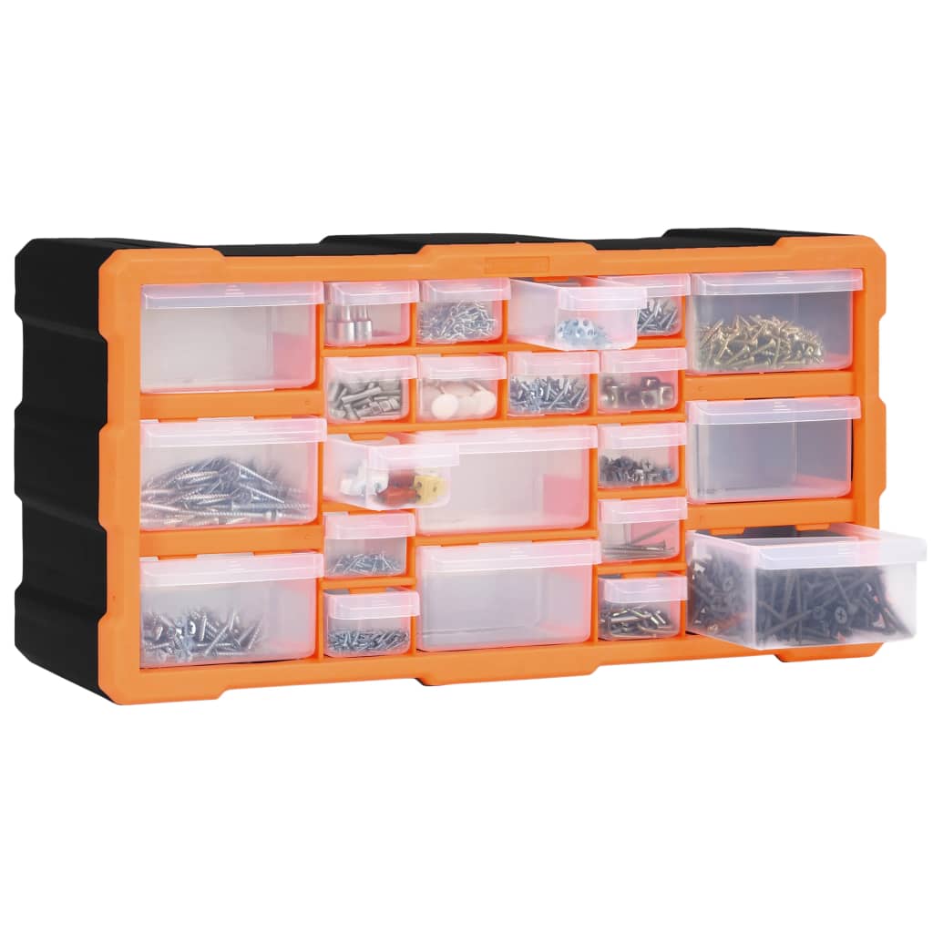 Organiser met 22 lades 49x16x25,5 cm