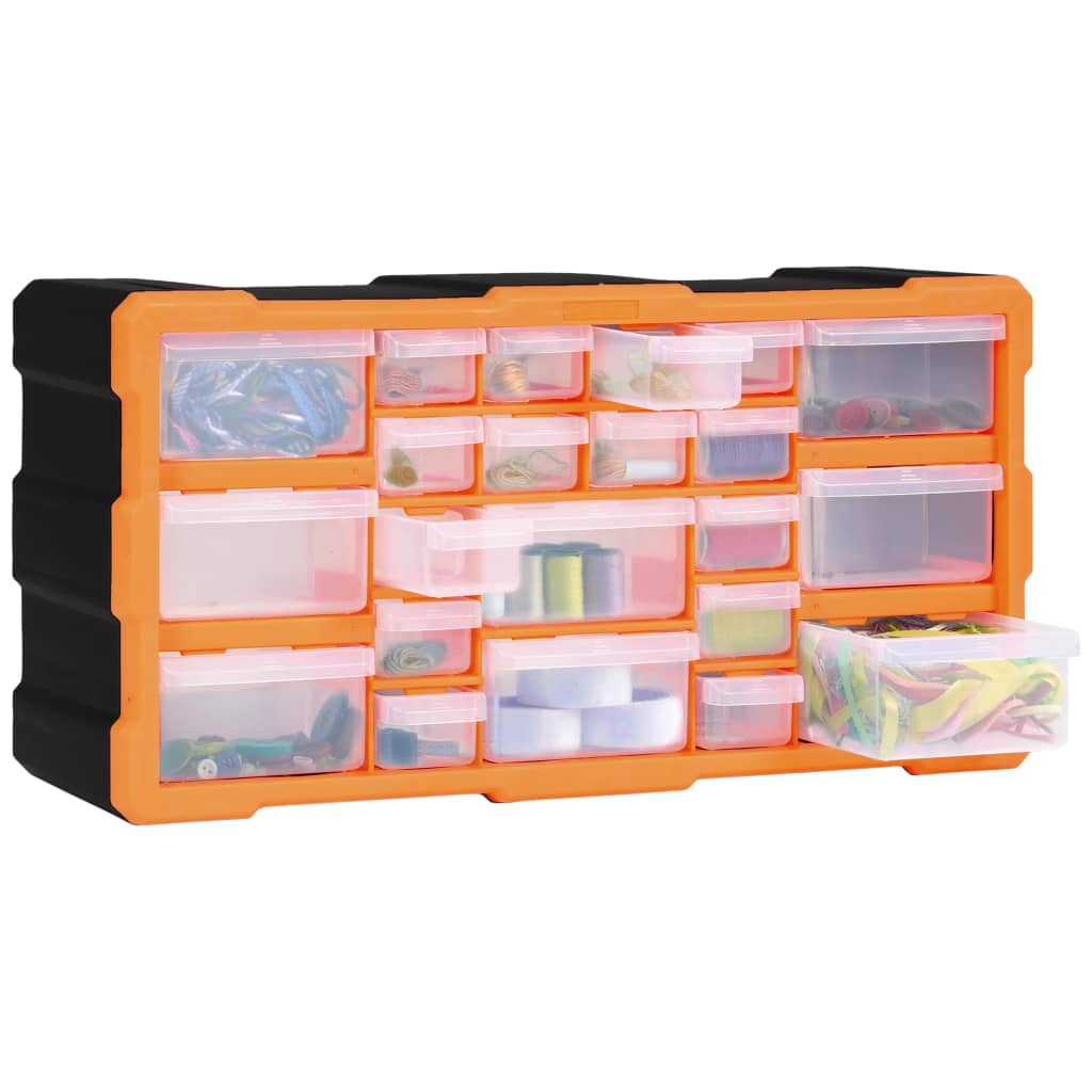 Organiser met 22 lades 49x16x25,5 cm