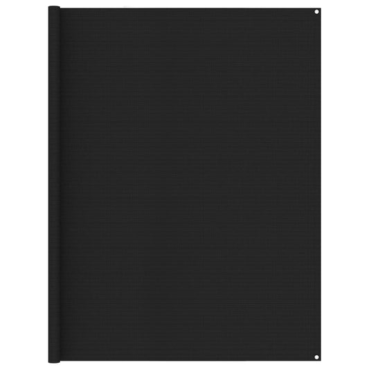 Tenttapijt 250x450 cm zwart