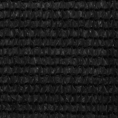 Balkonscherm 120x500 cm HDPE zwart