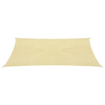 Zonnezeil 160 g/m² 2,5x3 m HDPE beige