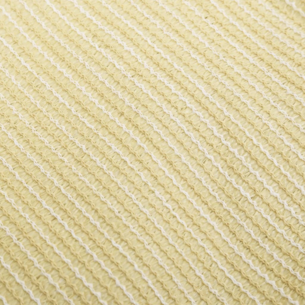 Zonnezeil 160 g/m² 2,5x3 m HDPE beige