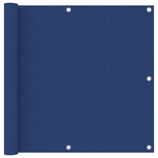 Balkonscherm 90x300 cm oxford stof blauw
