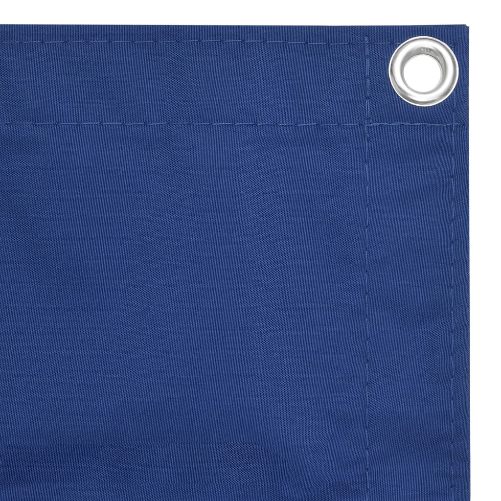 Balkonscherm 90x300 cm oxford stof blauw