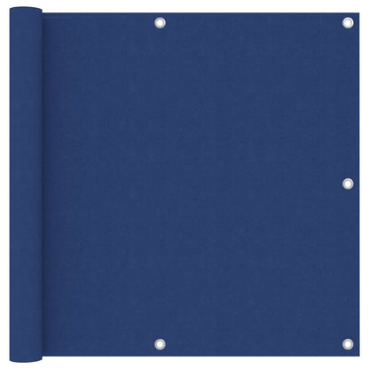 Balkonscherm 90x600 cm oxford stof blauw