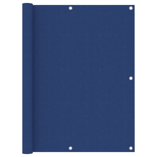 Balkonscherm 120x600 cm oxford stof blauw