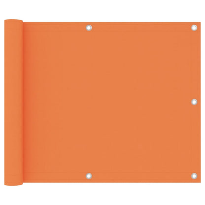 Balkonscherm 75x300 cm oxford stof oranje