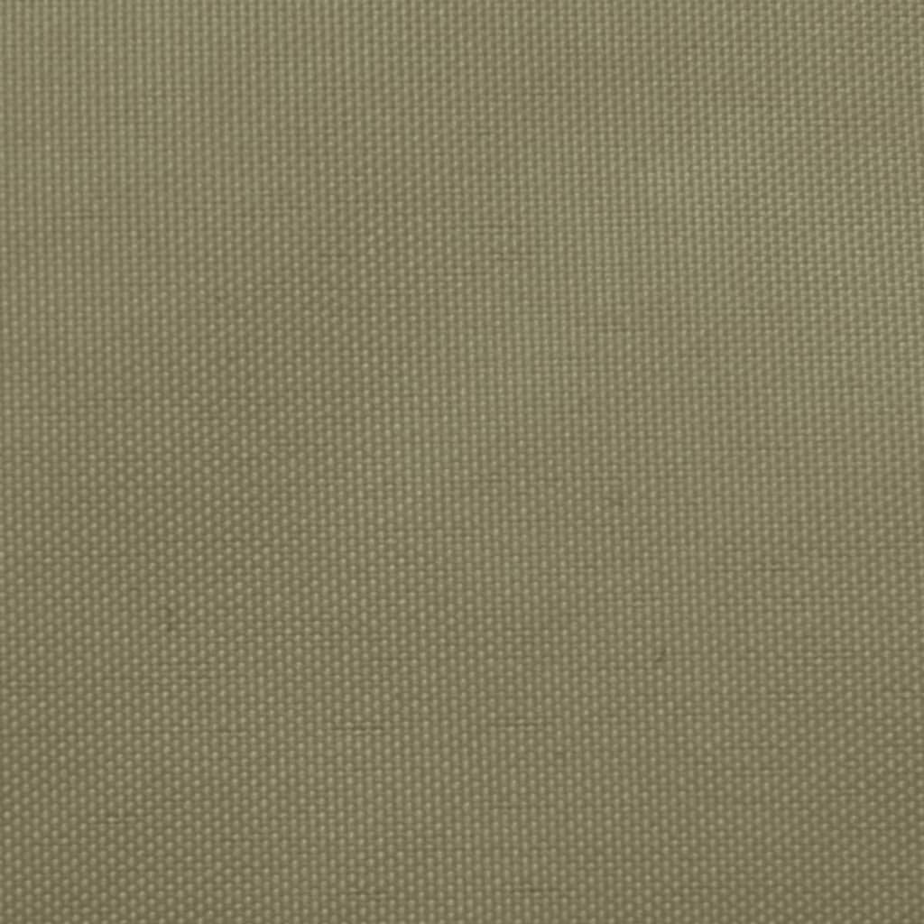 Zonnescherm vierkant 7x7 m oxford stof beige