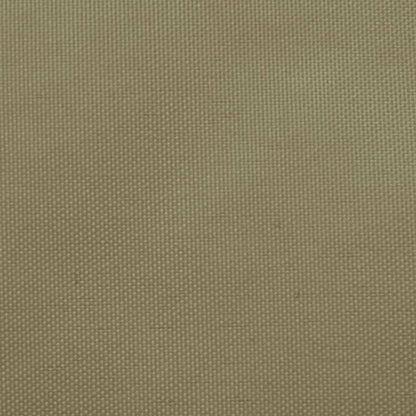 Zonnescherm vierkant 7x7 m oxford stof beige