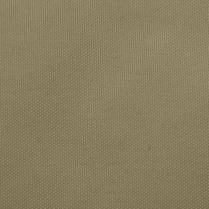 Zonnezeil trapezium 2/4x3 m oxford stof beige