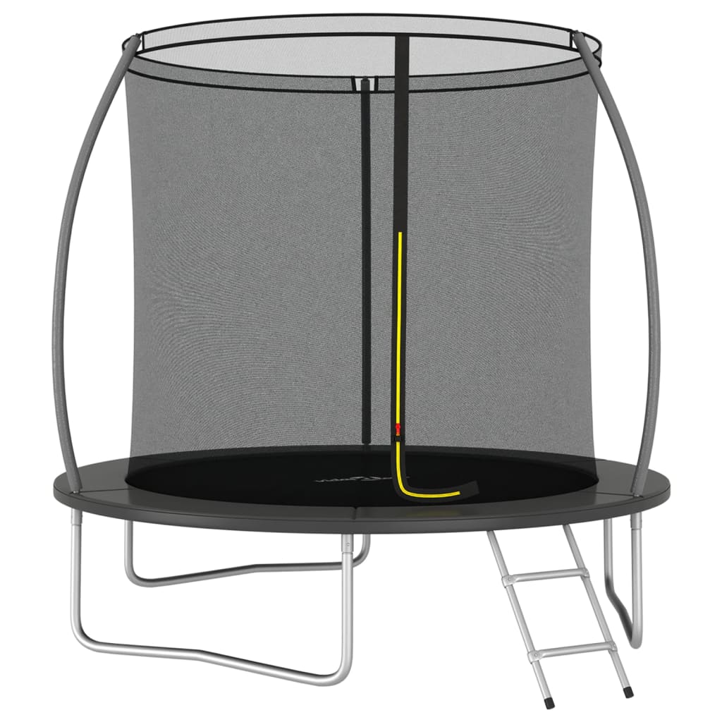 Trampolineset rond 100 kg 244x55 cm