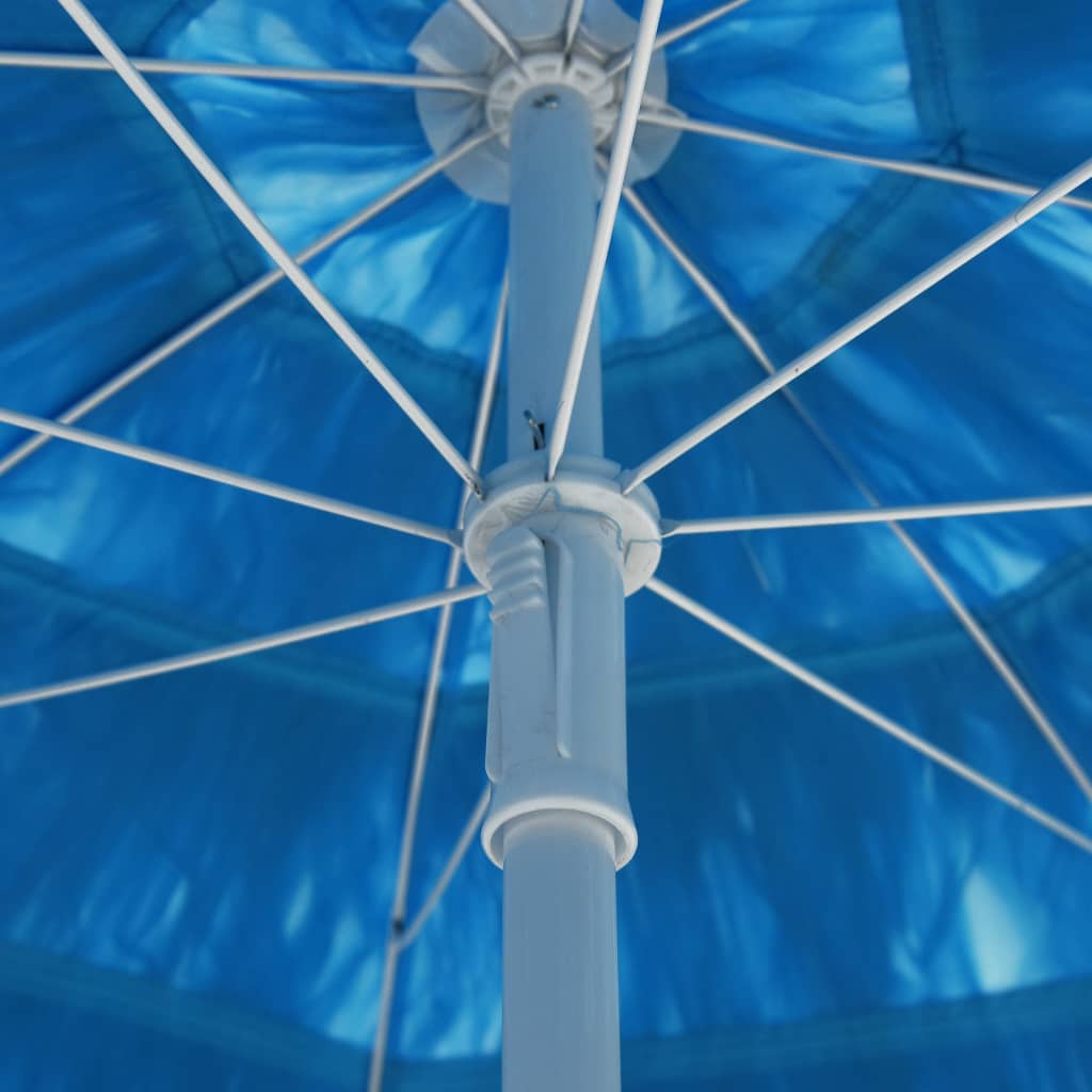 Strandparasol Hawaï 240 cm blauw