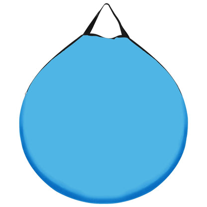 Douchetent pop-up blauw