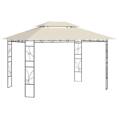 Prieel 160 g/m² 4x3x2,7 m crèmekleurig