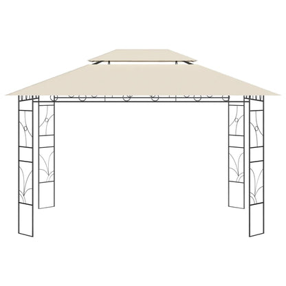 Prieel 160 g/m² 4x3x2,7 m crèmekleurig